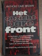 Het onzichtbare front, Boeken, Algemeen, Anthony Cave Brown, Ophalen, Tweede Wereldoorlog