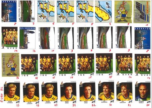 Panini euro 92, Hobby en Vrije tijd, Stickers en Plaatjes, Nieuw, Meerdere stickers, Ophalen