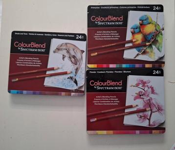 3x ColourBlend Spectrum Noir kleurpotloden beschikbaar voor biedingen