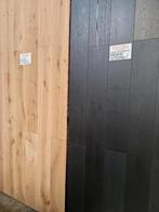 EIKEN VLOER VLOEREN LEGKLAAR GELAKT ZWART HOUTEN VLOER!, Parket, 75 m² of meer, Zwart, Nieuw