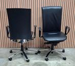 14 x König en Neurath Luxe Ergonomische bureaustoelen zwart, Ophalen of Verzenden, Zo goed als nieuw, Zwart