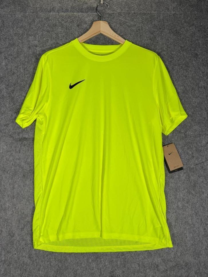 Nike Dri‑FIT performance tee – EU XL, Kleding | Heren, T-shirts, Nieuw, Maat 56/58 (XL), Geel, Verzenden