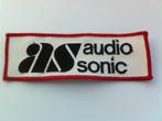 AS audio sonic  patch badge opnaai embleem, Ophalen of Verzenden, Nieuw, Auto's