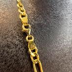 21 karaat gouden ketting figaro schakel nieuw, Ophalen of Verzenden, Nieuw, Goud
