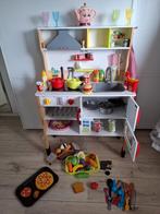 Kinderkeukentje met veel accessoires, Ophalen, Gebruikt, Hout