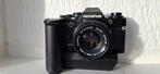Olympus OM-10 quartz/ Black/ zeer mooi!, Xx, Spiegelreflex, Olympus, Ophalen of Verzenden