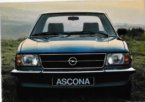Opel Ascona B, 1979, Boeken, Auto's | Folders en Tijdschriften, Zo goed als nieuw, Opel, Ophalen of Verzenden