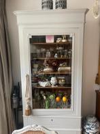 Prachtige vitrine kast 210 cm H 100 cm B 45 cm D, Huis en Inrichting, Kasten | Vitrinekasten, Ophalen of Verzenden, Zo goed als nieuw