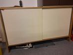 Te koop houten schuifdeurkast, Huis en Inrichting, Kasten | Roldeurkasten en Archiefkasten, Ophalen, 100 tot 150 cm, Zo goed als nieuw