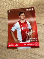 Ajax Spelerskaart Jan Vertonghen 2011-2012, Ophalen of Verzenden, Zo goed als nieuw, Ajax, Spelerskaart
