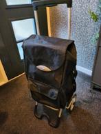 Boodschappentrolley, Ophalen of Verzenden, Zo goed als nieuw, Zwart, 30 cm of meer