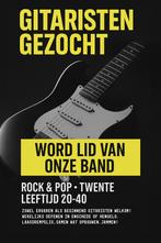 Gezocht! Gitaristen voor startende band in Twente, Contacten en Berichten, Muziek maken en Bandleden