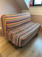 Ikea Lyksele 2-zits slaapbank, Huis en Inrichting, Ophalen, Zo goed als nieuw, Tweepersoons, 140 cm