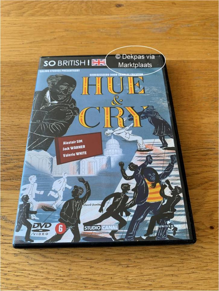 Dvd Hue & Cry - NL-Uitgave, Cd's en Dvd's, Dvd's | Komedie, Gebruikt, Actiekomedie, Vanaf 6 jaar, Ophalen of Verzenden