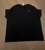 Gymshark Sport Shirt L, Verzenden, Zwart, Maat 42/44 (L), Nieuw