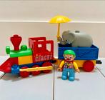 Duplo Circus Trein met Olifant en Clown - 4, Kinderen en Baby's, Speelgoed | Duplo en Lego, Ophalen of Verzenden, Gebruikt, Complete set