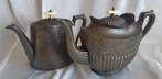 Britannia metal ware thee- en koffiepot - Johnson Leicester, Antiek en Kunst, Antiek | Keukenbenodigdheden, Ophalen of Verzenden