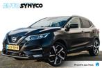 Nissan QASHQAI 1.2 Tekna Panoramadak | 19 inch LMV | Afn. Tr, Gebruikt, 4 cilinders, Met garantie (alle), Zwart