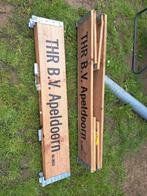 Palletranden 2 stuks, Doe-het-zelf en Verbouw, Kratten en Dozen, Ophalen, Gebruikt, 100 cm of meer, Opvouwbaar
