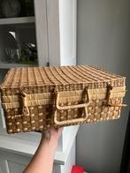 Riet rieten rotan rattan koffer koffertje speelgoed kind, Ophalen of Verzenden