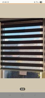 Duo rolgordijn antraciet, Huis en Inrichting, Stoffering | Gordijnen en Lamellen, Zo goed als nieuw, Grijs, 150 tot 200 cm, 50 tot 100 cm