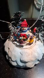 Sneeuwpop met muziek en beweging., Ophalen