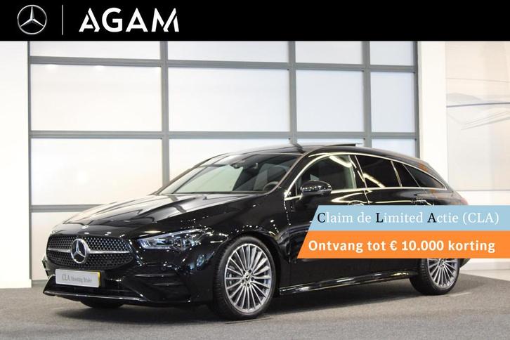 Mercedes-Benz CLA Shooting Brake 180 Star Edition AMG LIMITE, Auto's, Mercedes-Benz, Bedrijf, Te koop, CLA, 360° camera, ABS, Achteruitrijcamera