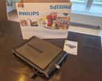 Philips tafel grill HD4419, Witgoed en Apparatuur, Contactgrills, Ophalen of Verzenden, Uitneembare platen, Gebruikt