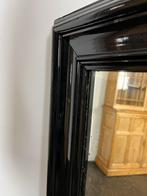 Schouw spiegel Frans antiek zwart, Ophalen, Rechthoekig