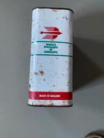 Vintage Beverol Olieblik - Made in Holland, Ophalen of Verzenden, Gebruikt, Gebruiksvoorwerp