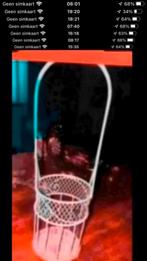 Brocant flesrek, Ophalen, Gebruikt