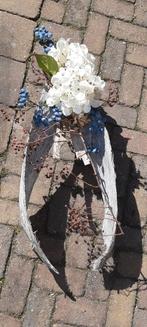 Decoratief stuk met droogbloemen en kunstbloemen, Ophalen, Zo goed als nieuw