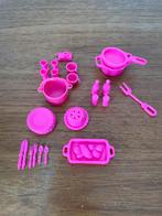 Barbie mattel roze accessoires, Ophalen of Verzenden, Zo goed als nieuw, Barbie
