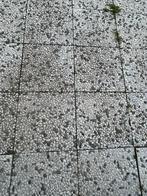 Gratis 200 grindtegels 40x40 cm!, Tuin en Terras, Tegels en Klinkers, Ophalen, Gebruikt, 10 m² of meer, Grind