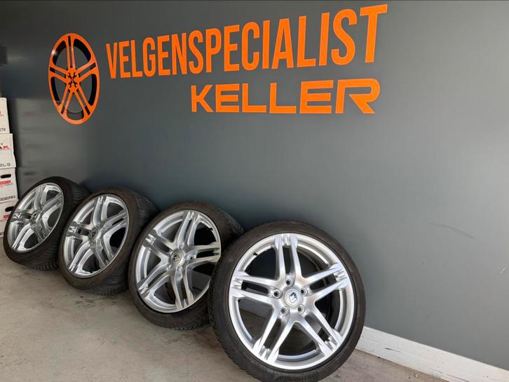 Renault Megane RS 18 inch velgen Origineel 225/40/18 Allseas, Auto-onderdelen, Banden en Velgen, Banden en Velgen, All Season