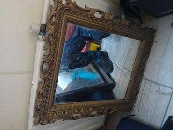 Titel:
 Grote Barok / Rococo Spiegel + Vierkante Vintage  beschikbaar voor biedingen