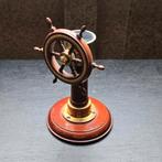 Scheepsroer met Kompas nautische decoratie, Antiek en Kunst, Curiosa en Brocante, Ophalen of Verzenden