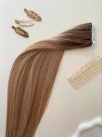 100% VIRGIN hair! Invisible Tape in weft hair extension, Ophalen of Verzenden, Nieuw, Pruik of Haarverlenging