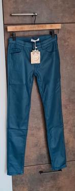 Supermooie leerlook broek - Indigo - Maat 164 - Nieuw!, Ophalen of Verzenden, Nieuw, Meisje, Broek