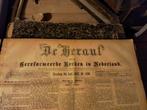 Oude ingebonden kranten De Heraut, Ophalen, Gelezen, Krant