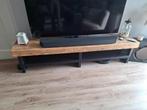 Steigerhout tv meubel, Ophalen, 150 tot 200 cm, Zo goed als nieuw, Minder dan 100 cm