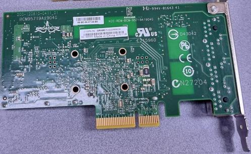 IBM 00RX892 PCIe2 4-port 1GbE Adapter, Computers en Software, Netwerkkaarten, Zo goed als nieuw, Intern, Ophalen of Verzenden