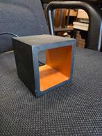 Lucide LED Kubus Lamp - Zwart/Koper, Led-lamp, Minder dan 30 watt, Overige fittingen, Ophalen of Verzenden