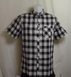 overhemd fred perry zwart wit m5553 maat S en M nieuw, Ophalen of Verzenden, Nieuw, Zwart, Fred Perry