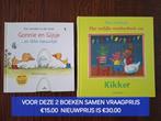 Kinderboeken, Gonnie en Gijsje, en boek Kikker, Ophalen, Zo goed als nieuw