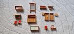 Vintage Houten Poppenhuis Meubels, Ophalen of Verzenden, Gebruikt, Toebehoren