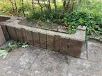Betonnen border / keerwand, Tuin en Terras, Ophalen, Gebruikt, Beton, Minder dan 100 cm