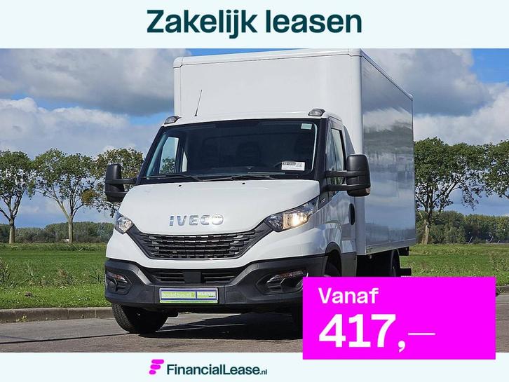 IVECO DAILY 35C16 bakwagen laadklep, Auto's, Bestelauto's, Bedrijf, Lease, Financial lease, ABS, Airconditioning, Centrale vergrendeling