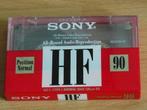 cassettebandje Sony HF , 90 minuten, Cd's en Dvd's, Cassettebandjes, Verzenden, Overige genres, 1 bandje, Nieuw in verpakking