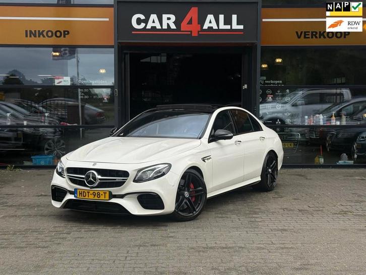Mercedes-Benz E-klasse e63s AMG 63 S 4MATIC Premium Plus PAN, Auto's, Mercedes-Benz, Bedrijf, Te koop, E-Klasse, 360° camera, 4x4